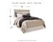 Bellaby - Whitewash - Queen Panel Headboard