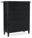 Ciao Bella - 6-Drawer Chest - Black