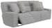 Lynx - Power Reclining Sofa With Zero Gravity - Moonstruck