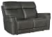 MS - Lyra Zero Gravity Power Loveseat - Dark Gray