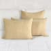 Paloma - King Hemp Sham - Ochre