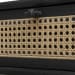 Coast - Rattan Side Table - Black / Woodtone