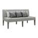 Gramercy - 6 Piece Dining Set-Table, Four Chairs And Settee