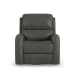 Linden - Power Swivel Gliding Recliner With Power Headrest, Lumbar, Heat & Massage - Charcoal