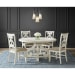 Stone - Round Dining Table With PU Base - White