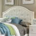 Stardust - Twin Panel Headboard - White