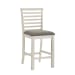 Brook Bay - Upholstered Ladder Back Counter Chair (RTA) - White