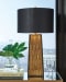 Dairson - Black / Gold Finish - Poly Table Lamp 