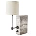 On A Shelf - Mini Lamp - Travertine/Bronze