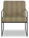 Aniak - Blue / Brown / Beige - Accent Chair