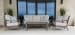 Laguna - Sofa, No Welt - Canvas Flax / Gray