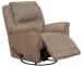 Cole - Chaise Swivel Glider Recliner - Camel