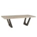 Kelso - 94" Dining Table - Suede Brown