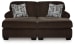 Kimlee - 2-Piece Super Chaise - Chocolate