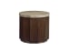Laurel Canyon - Glendora Drum Table - Dark Brown