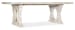 Serenity - Topsail Rectangle Dining Table With 2-18" Leaves - Beige