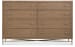 Sonnet - Eight-Drawer Dresser - Dark Gray