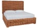 Getaway - Elliot Key Woven King Bed - Light Brown