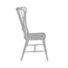 River Place - Windsor Back Side Dining Chair - Riverstone White & Tobacco