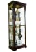 PFC Curios - Tall 5 Shelf Curio Cabinet-Sliding Door - Cherry Brown