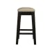 Parkside - 24'' Counter Stool - Linen / Dark Wash