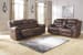 Stoneland - Chocolate - 2 Pc. - Power Sofa, Loveseat