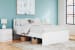 Onita - Queen Panel Platform Bed - White