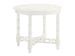 Ivory Key - Edgehill Round Lamp Table - White