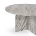 Reilly - Marble Round Coffee Table - Gray
