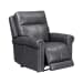 Alexander - Power Recliner With Power Headrest & Lumbar - Weathered Stone Gray