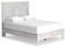 Paxberry - White - Queen Panel Platform Bed