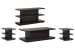 Shaffer - Lift Top Cocktail Table, 2 End Tables And Sofa Table - Velvet Roast
