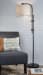 Baronvale - Black - Metal Floor Lamp