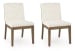 Marxmore - Dining Upholstered Side Chair (Set of 2) - Beige / Brown