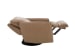 Maple - 1P Swivel Recliner - Fawn
