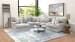 Abraxas - 6 Piece Power Reclining Sectional With Lay-Back Chaise And 1 Lay-Flat Reclining Seat (LSF Chaise) - Moonstruck