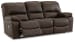 Leesworth - Dark Brown - Power Reclining Sofa