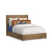Normandy - Queen Panel Bed - Light Brown