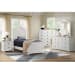 Kona - Twin Panel Bed - White