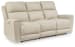Dahlmoore - Almond - 3 Pc. - Power Reclining Sofa, Power Reclining Loveseat With Console, Power Rocker Recliner