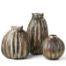 Ripple - Small Vase - Bronze