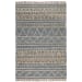Kingston - 8' x 10' Distressed Area Rug - Sapphire