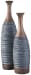 BLAYZE - Antique Gray / Brown - Vase Set (Set of 2)