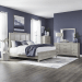 New Haven - 4 Piece Bedroom Set (California King Panel Bed, Dresser & Mirror, Chest) - Sanctuary White