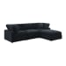 Cloud 9 - Modular 4 Piece Living Room Set - Zaftag Ebony