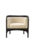Montgomery - Cane Chair - Black / Beige