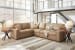 Bandon - 3-Piece Sectional With Raf Loveseat - Toffee