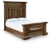 Frantanna - Queen Panel Bed - Brown