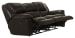 Transformer II - Ultimate Sofa With 3 Recliners & Drop Down Table - Chocolate Top Grain Italian Leather Match