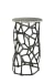 Sebastian - Tall End Table - Gray / Black